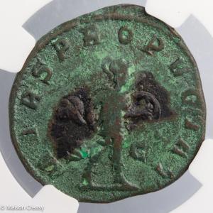 Gordien III sesterce NGC Fine