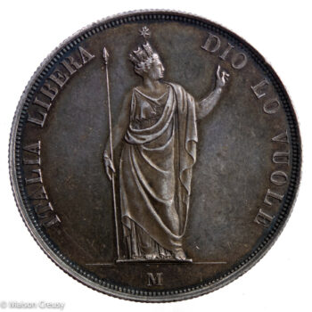 Etr-Lombardie5lire1848-1