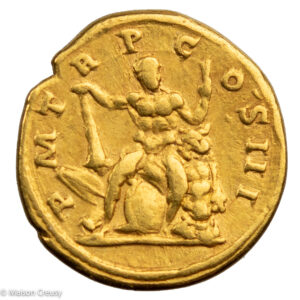Hadrien Aureus Hercule au revers