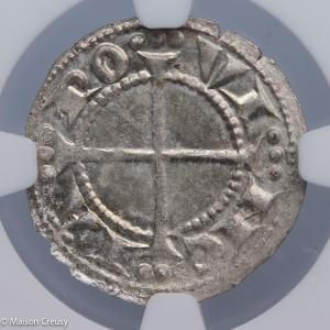 Provence AR denier anonymous Issue NGC AU58