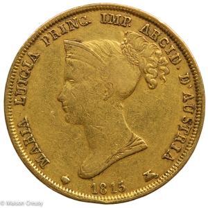 Italy Maria Luigia 40 lire 1815