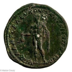 Moesie inférieur Marcianopolis AE frappé en 222