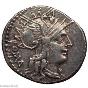 M. Tullius AR denarius 121