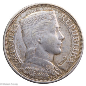 Latvia 5 lati 1929