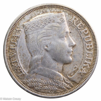 Lettonie 5 lati 1929