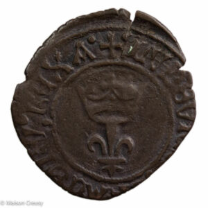 Louis XII denier coronat de Provence Aix