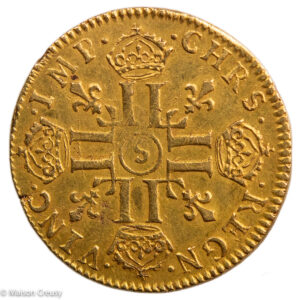 Louis XIV louis mèche longue 1654 Troyes