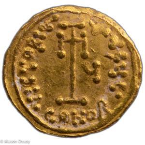 Constans II Tremissis frappé à Syracuse