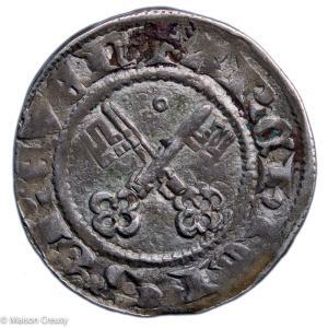 Evêché de Trêves Baudouin de Luxembourg Demi Schilling