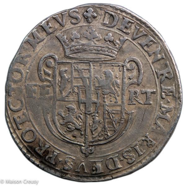 Casa Savoia Carlo Emanuele I AR Ducatone IV tipo 1591 Torino