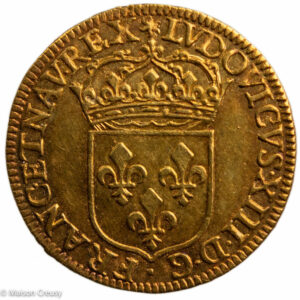 RoyOr-LouisXIIIEcuOr1642A-1