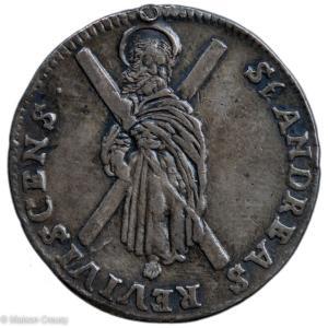 Allemagne Brunswick Luneburg-Calenberg Johann Friedrich 1/3 thaler 1677