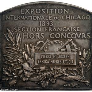 Medal Bronze Exposition international Chicago 1893