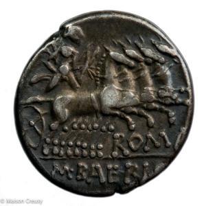 Baebia denier frappé en -137