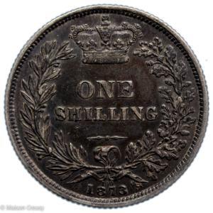 Grande Bretagne Victoria Shilling 1873