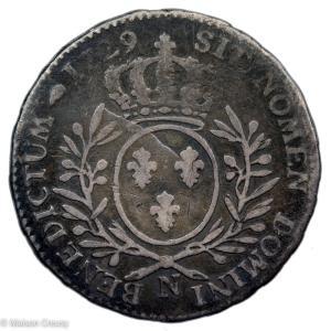 Louis XV demi écu 1729 Montpellier