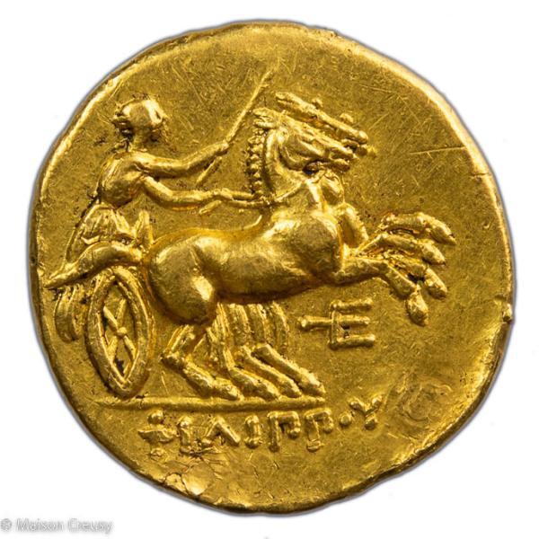 Statère or de Philippe II de Macédoine