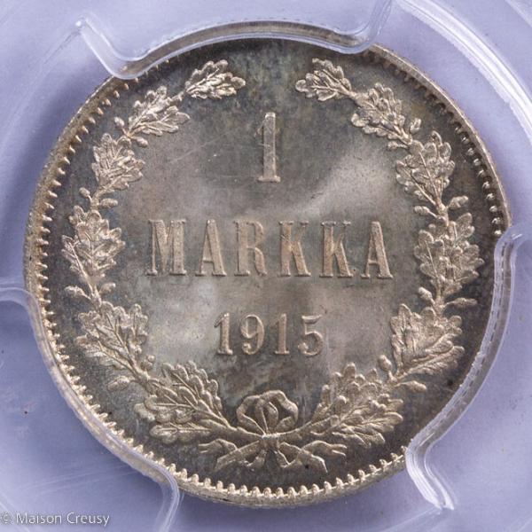 Finlande Markka 1915 MS66+