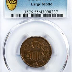 USA 2 cents 1864