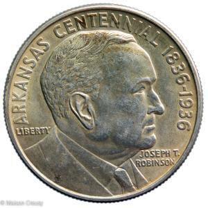 Usa Arkansas demi Dollar 1936 Robinson