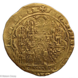 Jean II le bon écu d'or à la chaise 4ème émission