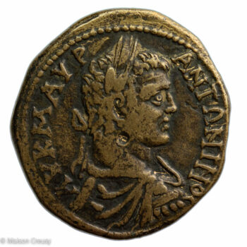 Bronze colonial frappé en Thrace à Mesembria sous Caracalla
