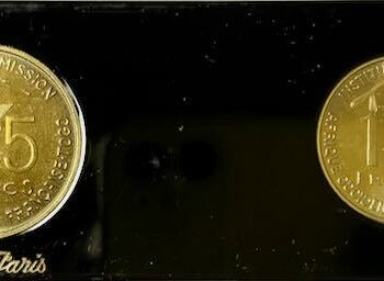 Afrique occidentale Française Togo Boite d'essais 10 et 25 francs 1957