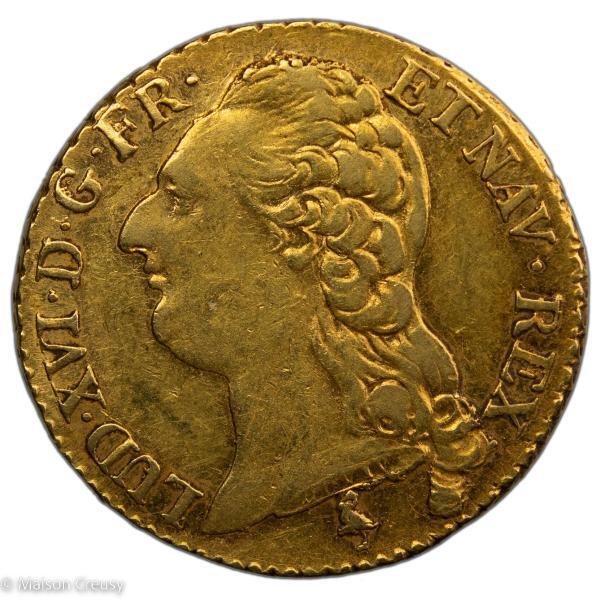 Louis XVI louis d'or 1786 Paris