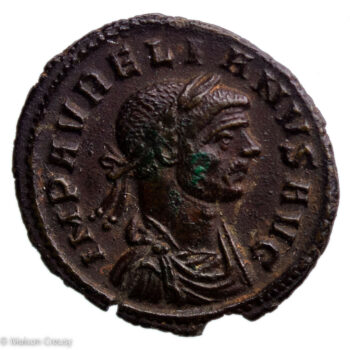 Aurelien denier frappé à Rome en 275