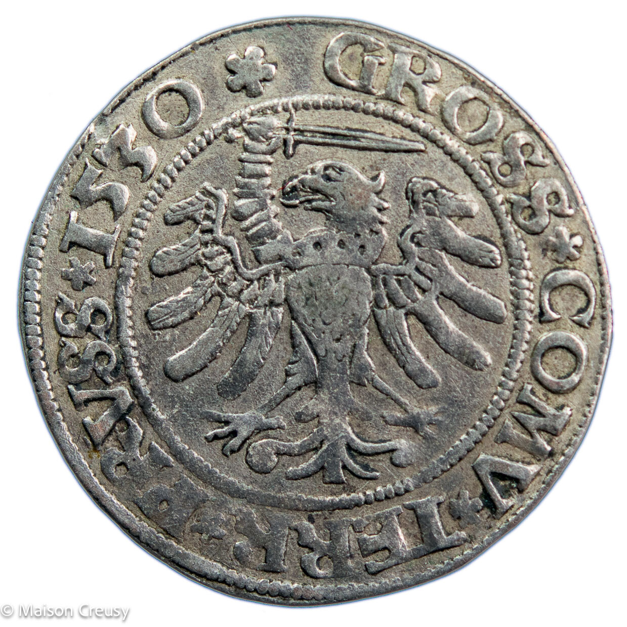 Pologne Sigismond I Grosz 1530 Toruń