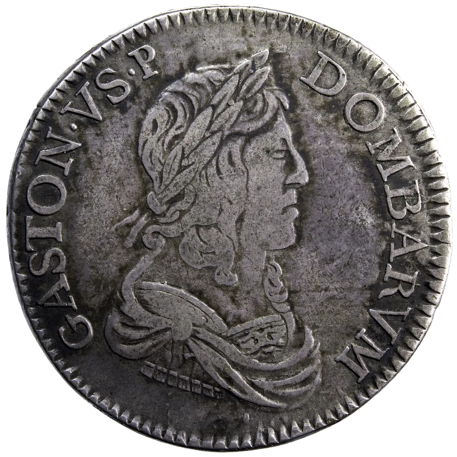 Dombes Gaston écu 1652 Trevoux