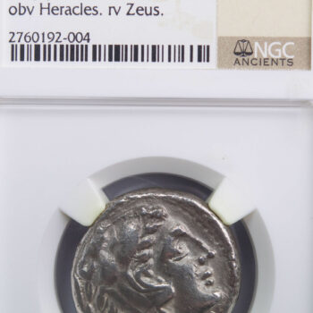 Macédoine Cassandre Tétradrachme Amphipolis NGC VF