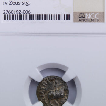Indo Scythes Azes I ou II Drachm NGC VF