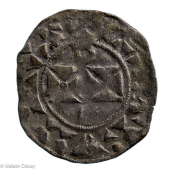 Louis VII denier Mantes