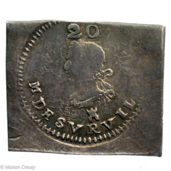 Siege de Tournai 20 sols en argent