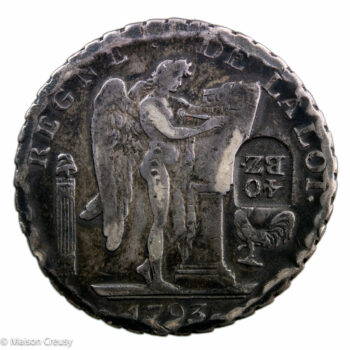 Suisse Berne 40 Batzen sur 6 livres 1793