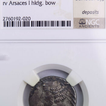 Royaume Parthe Orodes II drachm NGC VF