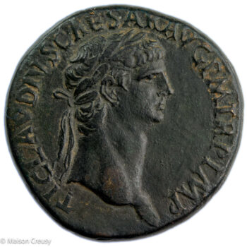 Claude sesterce Romę 41-42