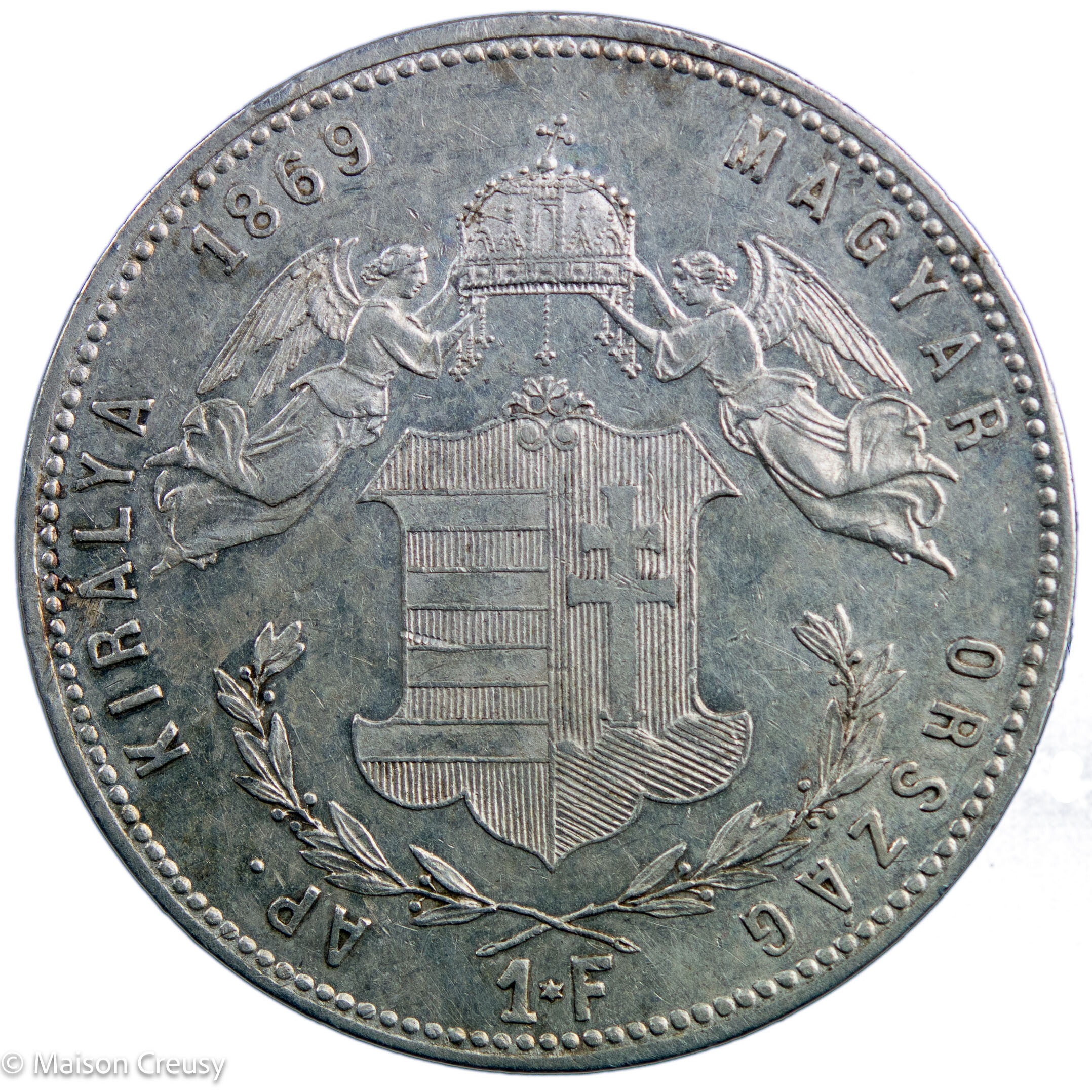 Hongrie Francois Joseph Forint 1869 KB