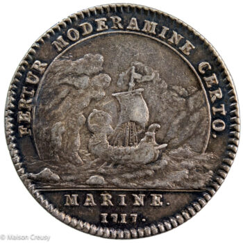 Louis-Alexandre de Bourbon Jeton 1717 Marine
