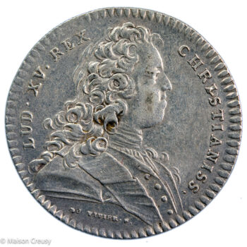 Louis XV jeton 1724 secrétaires du roi