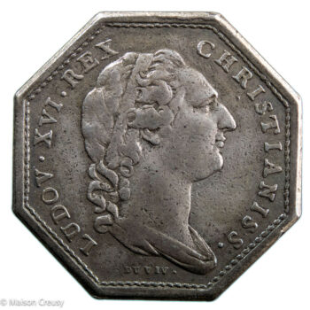 Louis XVI jeton trésor royal