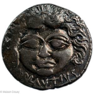 Plautia denier 47 avant JC