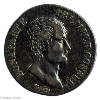 Consulat Napoléon Bonaparte demi-Franc An XI Paris