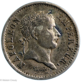Napoléon I quart de franc 1807 Paris
