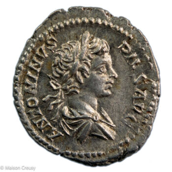 Caracalla denier Rome 202