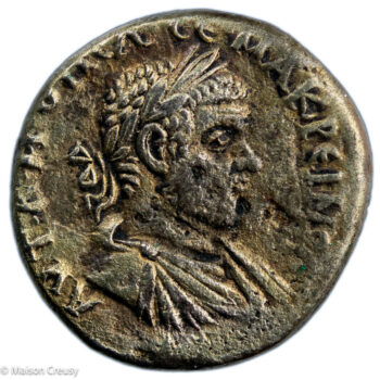 Syrie Hieropolis Macrin tetradrachme