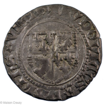 Dauphiné Louis XI dauphin Blanc Romans