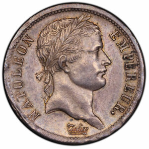 Napoleon I AR 2 francs 1809 Paris PCGS MS62
