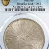 Mexico Peso 1898 Mo AM restrike PCGS MS63